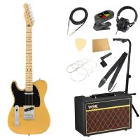 Fender Player Telecaster LH MN Butterscotch Blonde レフティ エレキギター VOXアンプ付き 入門11点 初心者セット