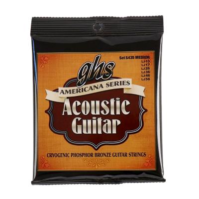 GHS S435 Americana Series Phosphor Bronze MEDIUM 013-056 アコースティックギター弦×12セット