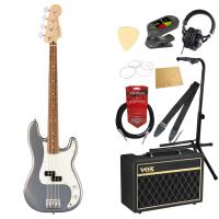 Fender Player Precision Bass PF Silver エレキベース VOXアンプ付き 入門10点 初心者セット