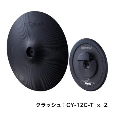 【楽器店大賞2022受賞】 ROLAND TD-17KVX2 MDS-Compact付きセット 電子ドラム ドラムキット（ハイハットスタンド、キックペダル別売り） V-Drum Vドラム クラッシュ画像