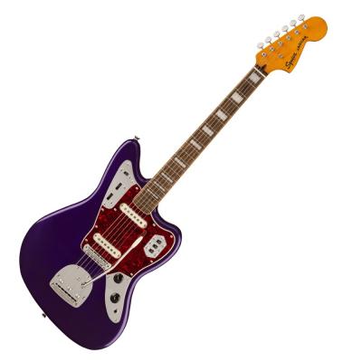 Squier スクワイヤー スクワイア FSR Classic Vibe ’70s Jaguar LRL Purple Metallic エレキギター VOXアンプ付き 入門11点 初心者セット