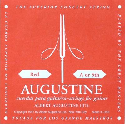 AUGUSTINE RED 5弦 クラシックギター弦 バラ弦×12本