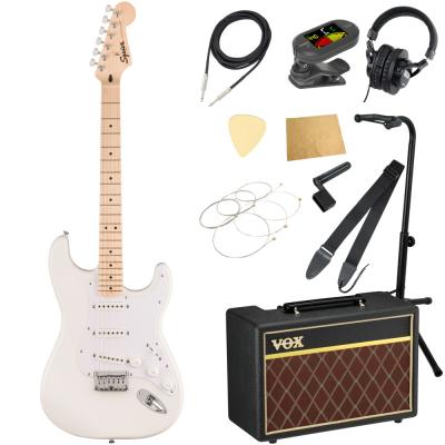 Squier スクワイヤー スクワイア Sonic Stratocaster HT MN AWT エレキギター ストラトキャスター VOXアンプ付き 入門11点 初心者セット
