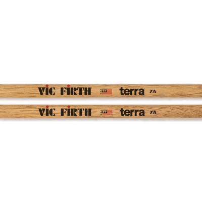 VIC FIRTH ヴィックファース VIC-7AT TERRA ドラムスティック×3セット ラベル