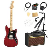 Fender フェンダー Player Duo Sonic HS MN CRT エレキギター VOXアンプ付き 入門11点 初心者セット