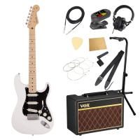 Fender Made in Japan Junior Collection Stratocaster MN AWT エレキギター VOXアンプ付き 入門11点 初心者セット