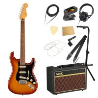 Fender フェンダー Player Plus Stratocaster PF Sienna Sunburst エレキギター VOXアンプ付き 入門11点 初心者セット