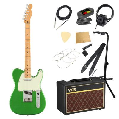 Fender フェンダー Player Plus Telecaster CMJ エレキギター VOXアンプ付き 入門11点 初心者セット