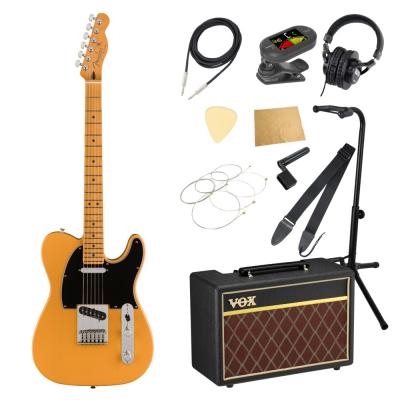 Fender フェンダー Player Plus Telecaster MN BTB エレキギター VOXアンプ付き 入門11点 初心者セット