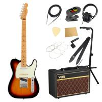 Fender フェンダー Player Plus Nashville Telecaster 3TSB エレキギター VOXアンプ付き 入門11点 初心者セット