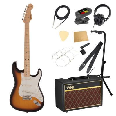 Fender フェンダー Made in Japan Traditional 50s Stratocaster MN 2TS エレキギター VOXアンプ付き 入門11点 初心者セット