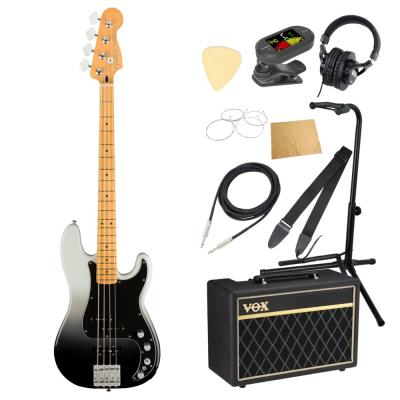 Fender フェンダー Player Plus Precision Bass SVS エレキベース VOXアンプ付き 入門10点 初心者セット