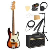 Fender フェンダー Player Plus Precision Bass 3TSB エレキベース VOXアンプ付き 入門10点 初心者セット