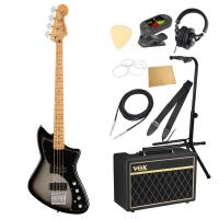 Fender フェンダー Player Plus Active Meteora Bass Silverburst エレキベース VOXアンプ付き 入門10点 初心者セット