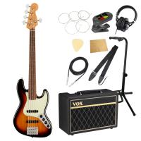 Fender フェンダー Player Plus Jazz Bass V 3TSB 5弦エレキベース VOXアンプ付き 入門10点 初心者セット