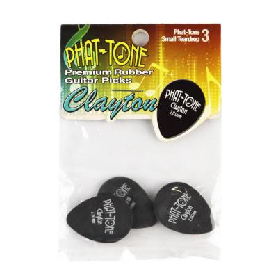 Clayton USA クレイトン PSTS/3 Phat-Tone 2.80mm スモールティアドロップ ベースピック ギターピック×3枚