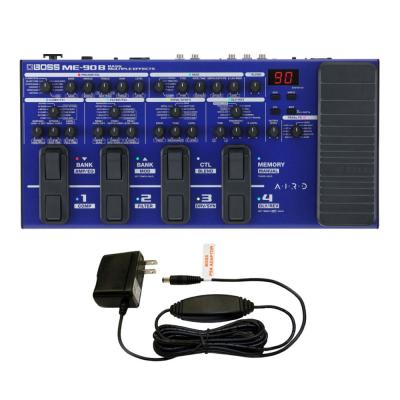 ベースエフェクター マルチエフェクター BOSS ME-90B PSA-100S2アダプター付きセット ME90B 10種類のプリアンプ 61種類のエフェクト ベース プリアンプ DI