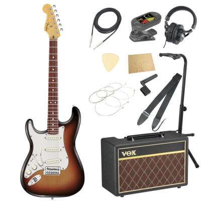 Fender フェンダー Player II Stratocaster Left-Handed RW 3-Color Sunburst レフティ エレキギター ストラトキャスター VOXアンプ付き 入門11点 初心者セット