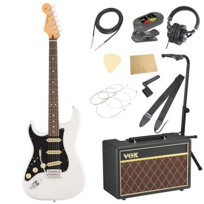 Fender フェンダー Player II Stratocaster Left-Handed RW Polar White レフティ エレキギター ストラトキャスター VOXアンプ付き 入門11点 初心者セット