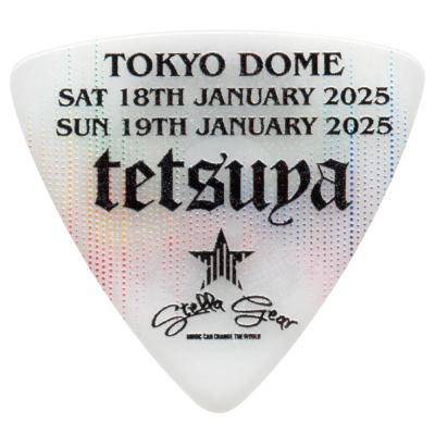 STELLA GEAR ステラギア SG-P-LIVE 2025/1/18-19 WHITE ギターピック hyde誕生祭 tetsuyaモデルピック×10枚 裏
