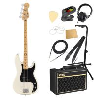 Fender フェンダー Standard Precision Bass MN BPG OWT エレキベース プレシジョンベース VOXアンプ付き 入門10点 初心者セット