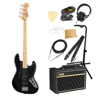 Fender フェンダー Standard Jazz Bass MN BPG BLK エレキベース ジャズベース VOXアンプ付き 入門10点 初心者セット