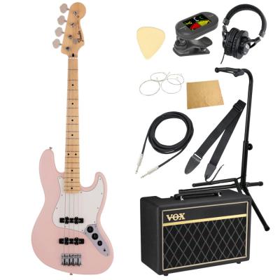 Fender フェンダー Made in Japan Junior Collection Jazz Bass MN SATIN SHP エレキベース VOXアンプ付き 入門10点 初心者セット