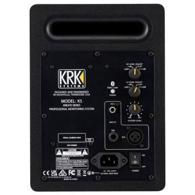 KRK KREATE 5 STUDIO MONITOR K5 パワードモニタースピーカー×2本セット(ペア) 本体画像 裏