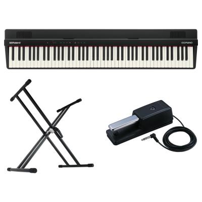 ROLAND ローランド GO-88PX GO:PIANO88 Entry Keyboard Piano X型スタンド/ダンパーペダル付きセット エントリーキーボード ピアノ 88鍵盤