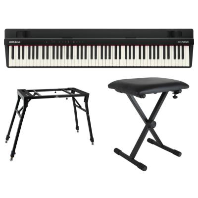 ROLAND ローランド GO-88PX GO:PIANO88 Entry Keyboard Piano 4本脚スタンド/椅子付きセット エントリーキーボード ピアノ 88鍵盤
