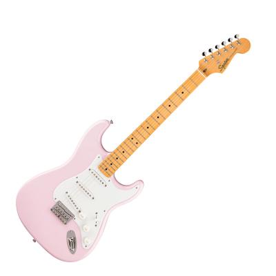 Squier スクワイア スクワイヤー Classic Vibe ’50s Stratocaster HT MN Shell Pink エレキギター VOXアンプ付き 入門11点 初心者セット 本体画像