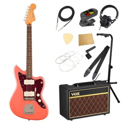 Squier スクワイア スクワイヤー Classic Vibe ’60s Jazzmaster LRL Tahitian Coral エレキギター VOXアンプ付き 入門11点 初心者セット