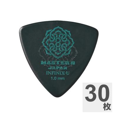 MASTER 8 JAPAN マスターエイトジャパン IFUHPS-TR100 INFINIX-U Hard Polish TRIANGLE 1.0mm ギターピック×30枚