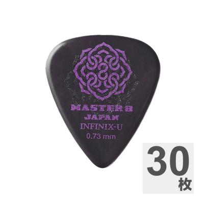 MASTER 8 JAPAN マスターエイトジャパン IFUHPS-TD073 INFINIX-U Hard Polish TEARDROP 0.73mm ギターピック×30枚
