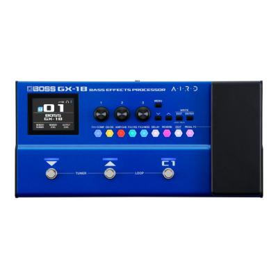 BOSS ボス GX-1B ベース用マルチエフェクター 純正アダプター付きセット Bass Effects Processor (BOSS GT-1B 後継機種) トップ画像