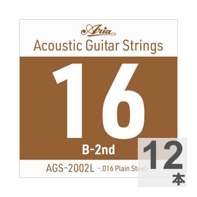 ARIA アリア AGS-2002L Light .016P アコースティックギター用 バラ弦×12本