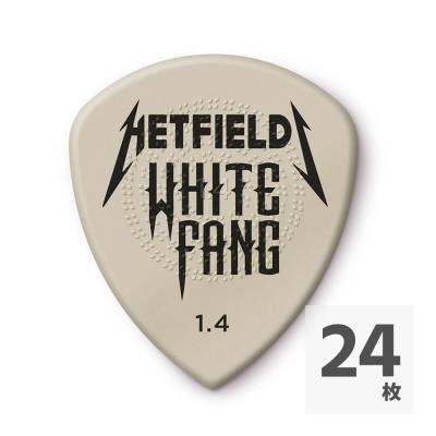 JIM DUNLOP ジムダンロップ PH122R14 HETFIELD’S WHITE FANG CUSTOM FLOW PICK ギターピック×24枚