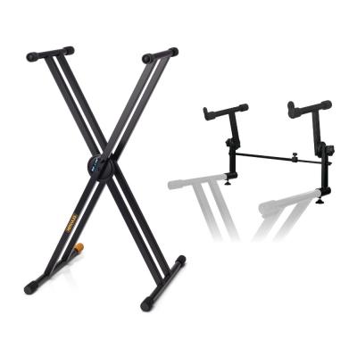 HERCULES ハーキュレス KS120B & KST301-N TIER X型キーボードスタンド 2段目拡張用サポートアームセット