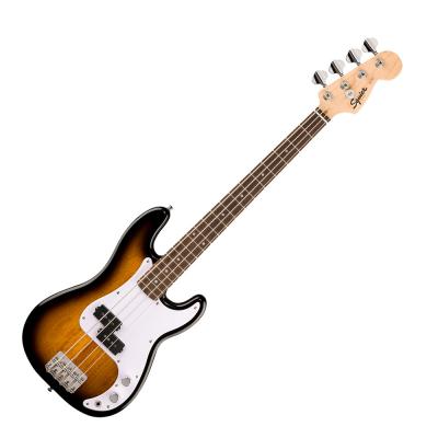 Squier スクワイア スクワイヤー Mini Precision Bass LRL 2-Color Sunburst エレキベース VOXアンプ付き 入門10点 初心者セット 本体画像