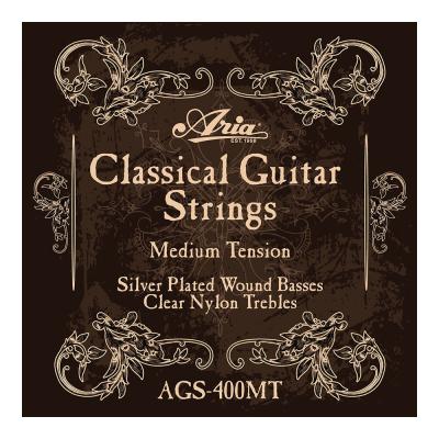 ARIA アリア AGS-400MT Medium Tension クラシックギター弦×6セット