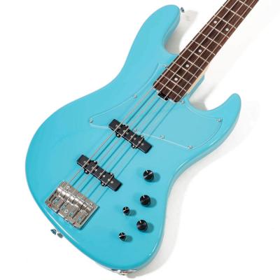 Vincita ヴィンシタ Versatilita-4st ALD 2026 Limited Celeste エレキベース Grande uomo × Vincitaコラボストラップセット ボディ画像