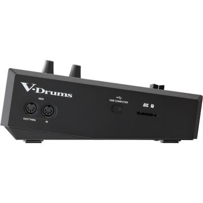 V-Drum ROLAND VQD106 V51音源モジュールセット Drum Kit 静粛性に特化したVドラムセット 側面