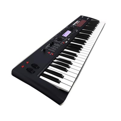 KORG KROSS2-61 DB ダークブルー 純正ソフトケース&フットスイッチ付きセット ミュージックワークステーションシンセサイザー 全体