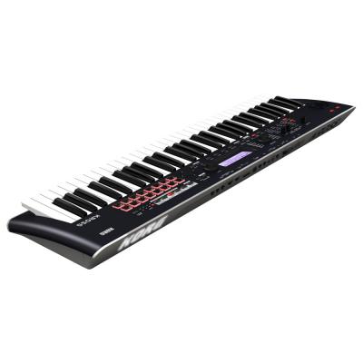 KORG KROSS2-61 DB ダークブルー 純正ソフトケース&フットスイッチ付きセット ミュージックワークステーションシンセサイザー 全体