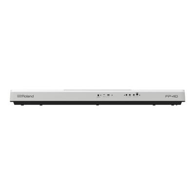 ROLAND FP-40WHB Digital Piano ホワイト 電子ピアノ 純正スタンドセット 背面