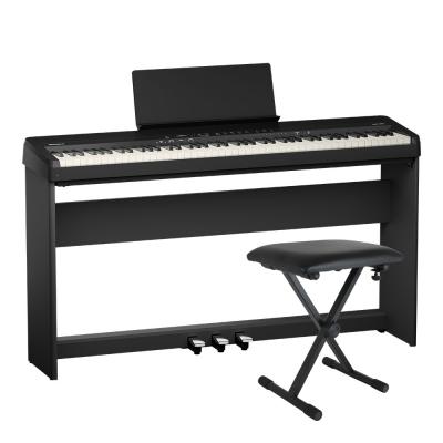 ROLAND FP-40BKB Digital Piano ブラック 電子ピアノ 純正スタンド/純正ペダルユニット/キーボードベンチ付きセット