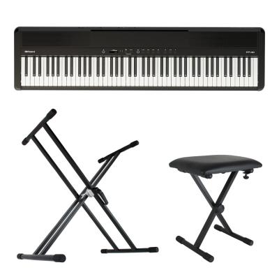 ROLAND FP-40BKB Digital Piano ブラック 電子ピアノ X型スタンド/キーボードベンチ付きセット