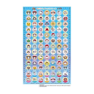 ディズニー ツムツム レッスンシール ブルー ヤマハミュージックメディア×10枚