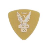 Clayton USA Ultem Gold 0.94mm 丸肩トライアングル ギターピック×36枚