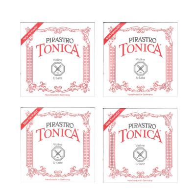 PIRASTRO TONICA 1/4&1/8サイズ用バイオリン弦セット E線ボールエンド